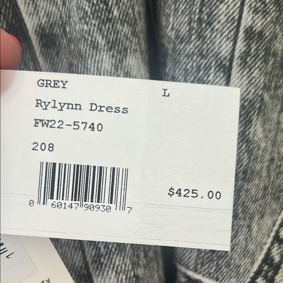 NWT Retrofete Black and White Slip Mini Dress - Picture 8 of 9